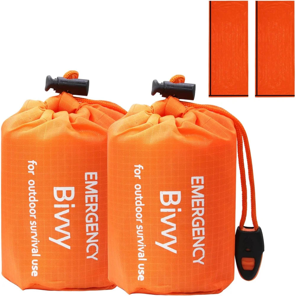 Nödbivacksäck (2-pack)